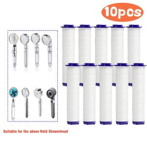 10Pcs Shower Head Replacement PP Cotton Filter Cartridge Hard Water Purification Bathroom Accessory Hand Held Bath Sprayer