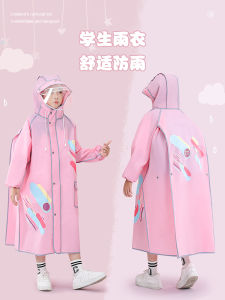 Áo Mưa Trẻ Em Áo Mưa Học Sinh Cho Bé Gái Có Ngăn Đựng Sách Vỏ Chống Mưa Toàn Thân Cho Bé Gái Mới 2025 Áo Mưa Trẻ Em