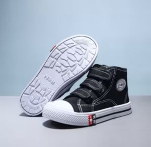 SEPATU NOB BOLA/NB SEPATU ANAK ANAK PREKAT HITAM PUTIH UKURAN TK/SD/SMP