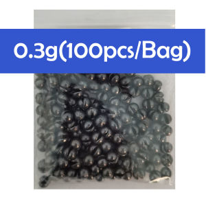 100Pcs Fishing Sinker Weights Removable Round Split Shot Fishing Weights Sinkers 6 Sizes Lead Shot Egg Sinkers Drop Tackle