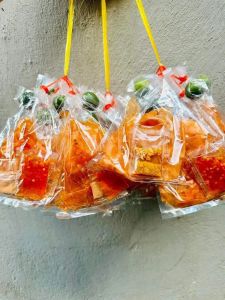 combo 10 Bịch Bánh Tráng Dẻo Sợi Trộn Tắc - Ớt Rim - Dầu Tỏi