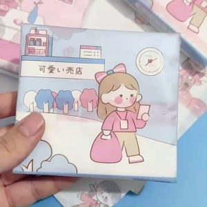 Cute Cartoon Printed Pocket Tissues Napkins for Travel & Home Use 萌趣卡通印花纸巾40抽