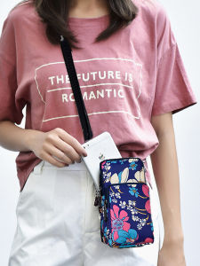 Cute Fashion Casual Mini Crossbody Womens Handbag Phone Pouch Coin Purse Backpack New 2025 Stylish Printed Nylon Bag