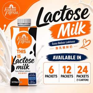 Farm Fresh Digestive-Friendly UHT Milk 200ml – Lactose-Free & Nutrient-Rich