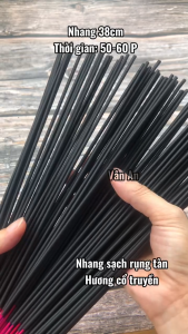 {29cm 38 cm 48 cm} lᴏại 1 Nhang Trám Đen Thảo Mộc Tự Nhiên Hương Cổ Truyền