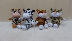 Dreamtoys96 Boneka Animal Floopy Boneka Harimau Jerapah Zebra Cheetah