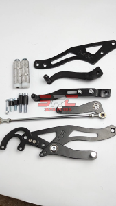 1 Set Underbone Suzuki Satria Fu/Fi 150 Karbu / Injeksi Model FJP 32 Step Belakang Jalu lipat