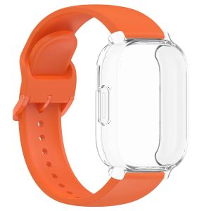 Ốp Bảo Vệ Xiaomi Redmi Watch 5 Active/Lite Kèm Dây Đeo Silicon Bảo Vệ Toàn Màn Hình Vỏ TPU Mềm Thoáng Khí Dây Đeo Thể Thao Dành Cho Người Lớn