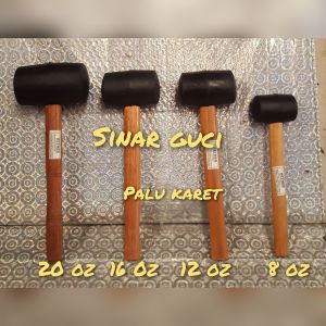 Palu Karet Ukuran 8 .12. 20 oz Berbagai Merk