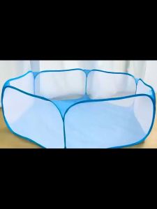 Pet Fence Foldable Portable Outdoor Indoor Escape Prevention Guinea Pigs Hamsters Rabbits Pet Tent