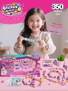 TEMiTANGMI | Hộp Đồ Chơi Bất Ngờ DIY Vòng Tay Handmade Có Dán Sticker cho Bé Gái