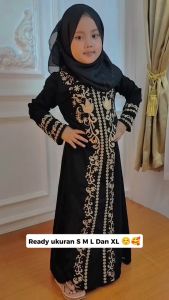 Galeri Abaya Promo Cuci Gudang Gamis Anak Perempuan Hitam Umur 4 5 6 7 8 9 10 11 12 Tahun Abaya Turki Couple Ibu dan Anak Terbaru Lebaran 2025 2026 Viral Model Baru Dan Kekinian