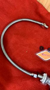 Dây cấp inox Korea cao cấp KAG-DCIKorea60 ren trong D21 dài 60cm SIÊU SỊN Dây dẫn nước tán Inox bọc nhựa máy nước nóng không gỉ séc chuyên dùng vùng biển