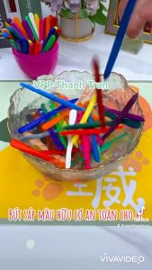 Lon Bút màu sáp Hữu Cơ Tự Nhiên an toàn cho bé (12 màu 18 màu 24 màu 36 màu)