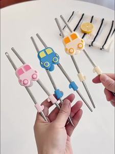 onlycook | Baby Training Chopsticks 316 Stainless Steel
