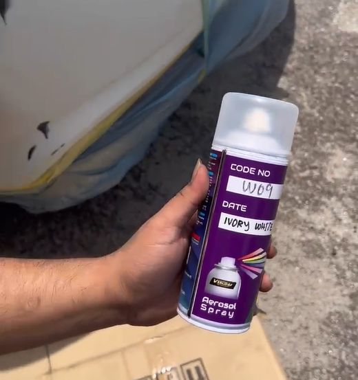 Mazda BT-50] VIRCOAT Aerosol Spray 2K Paint/ Car Body Touch Up Paint, Cat  Kereta, 修补车漆