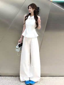 CHANGTONG | Gentle Elegant Slimming Vest Top 2026 Summer