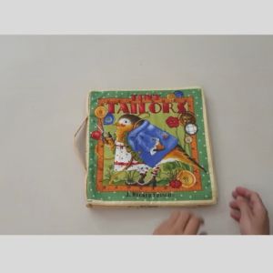 Tiny Tailor Soft Book by J. Wecker Frisch /Buku Fabrik Baby Soft Toy