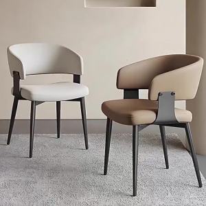 MOLORE | Simple Nordic Light Luxury Backrest Dining Chair for Home and Hotel
