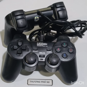 Tay game Đôi Rung loại đôi dùng cho nhiều thể loại game / Cắm USB 2.0 thiết bị tự nhận Driver