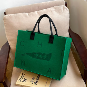 Felt Bag Handbag Customized Enterprise Logo Advertising Bag Handbag Large Capacity Gift Bag Gift Eco-friendly Bag