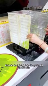 Tấm Chắn Dầu Mỡ Chắn Gió Miếng Che Bếp Gas Bếp Điện Cách Nhiệt Dùng Nấu Ăn Có Họa Tiết - BIGBA