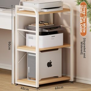 Moveable Office Printer and Computer Host Stand