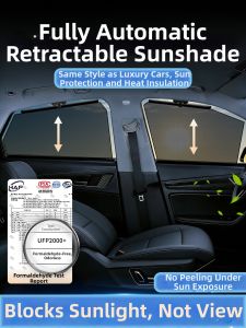 Automatic Retractable Car Window Shade