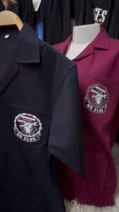 เสื้อช่าง 3 กระเป๋าเสื้อเชิ้ต ชุ่มวัตถุประสงค์ โรงเรียนผ้าคอม ตัดเย็บละเอียด พิมพ์ลาย