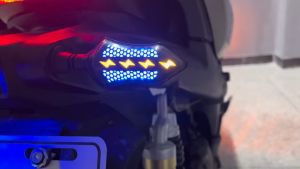 2Pcs Motorcycle modification 12V accessories led turn signal running water Mavericks electric vehicle LED97