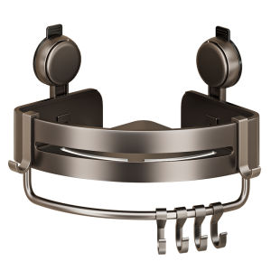 SHENYUAN | Wall-Mounted Shower Corner Rack with Suction Cups