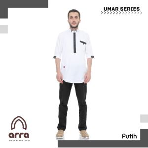 Baju Grosir Koko Jumatan Lengan Pendek Koko Umar Mustard
