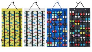 60grid Hanging Hot Wheels Organizer Bag Wall Mount Hot Wheel Display Case Large Capacity Storage Box