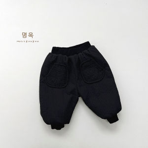 Extra Thick Silk Cotton Warm Pants for Children 2025 Winter New Style Men Women Kids Cotton Thick Warm Trousers Korean Style