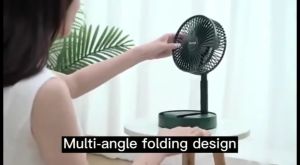 READY STOCK Modern Simplicity USB Three-speed Adjustable Folding Telescopic Desk Fan USB三挡调节折叠伸缩桌面风扇 AD1208