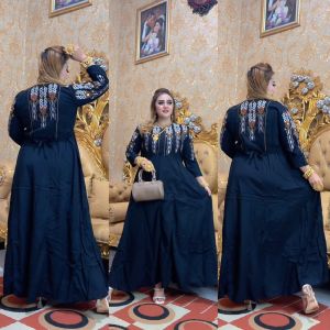 GAMIS BORDER DEPAN BELAKANG BY SYIFA SSS