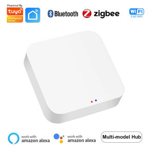 Tuya Wireless Smart multi-mode Gateway  Bluetooth ZigBee Mesh Hub Smart Home  control Smart Life APP Work With Alexa Google Home