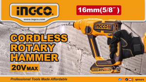INGCO 20V CORDLESS ROTARY HAMMER DRILL | CRHLI201681 CRHLI20168