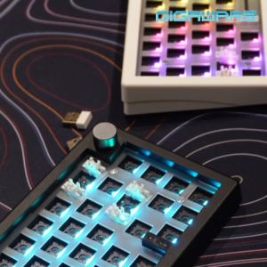 Gigaware ZUOYA GMK67 V2 RGB Customize DIY Mechanical Keyboard 67 Keys Layout Hot Swappable with Software Supported