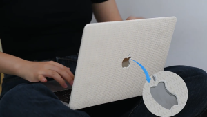 2025 New Champagne woven leather case for Macbook Air M1 2020 A2337 Air 13.6 M2 M3 M4 A3113 A2681 Anti fingerprint compatible Pro 13 14 2023 2022 A2338 A2442 with keyboard cover