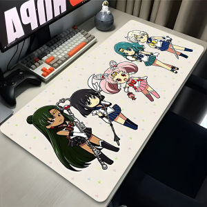 Bandai | Laptop Cushion Girls Bedroom XXL Office Computer Lockedge Desk Mat S-Sailor Moon Mouse Pad Table Keyboard Mousepad