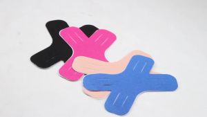 10PCS Gym Kinesiology Tape X-Type Muscle Tape for Gym Exercise Muscle Protection at Joints Relieve Muscle Soreness Pre-Cut