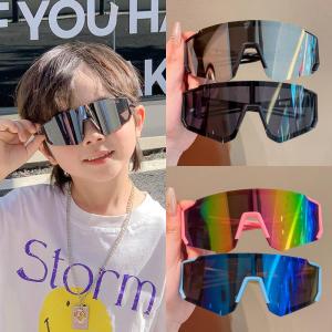 Cycling Sunglasses For Children Kids Riding Sunglasses For Boys Girls Fashion Outdoors Windproof Goggles UV Resistant Shades