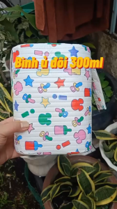 Bình ủ đôi 300ml Thái Lan bình ủ sữa đôi 3 lớp sử dụng cho bình sữa cổ rộng cổ hẹp đều được tiện giữ ấm sữa cho bé