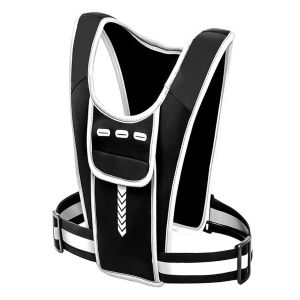 Túi Thể Thao Ngoài Trời Phản Quang Túi Đựng Bình Nước Chạy Marathon Xuyên Quốc Gia Co Giãn Áo Ghi Lê Đa Năng Thoáng Khí Phụ Kiện Sắp Xếp Đồ Thể Thao