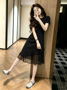 SUSIEYUAN | Elegant Petite French Style Summer Dress