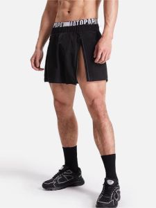 New Mens Zipper Short Pants Breathable Quick-Drying Five-Part Summer Outdoor Loose Casual Shorts Versatile High Waist Straight Leg