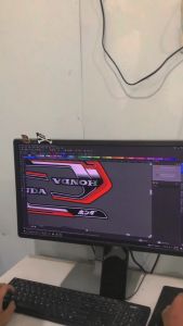 STRIPING VARIASI HONDA SUPRA FIT / STICKER LIST MOTOR SUPRA FIT