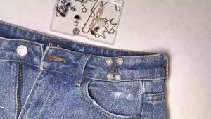 Adjustable Waist Buckle Extender Set Jeans Extender Waist Extender Button for Pants Adjustable Jean Button Perfect Fit Instant Button