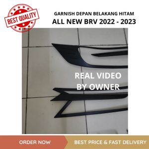 PAKET GARNISH HITAM LIST LAMPU DEPAN BELAKANG MOBIL NEW BRV 2022